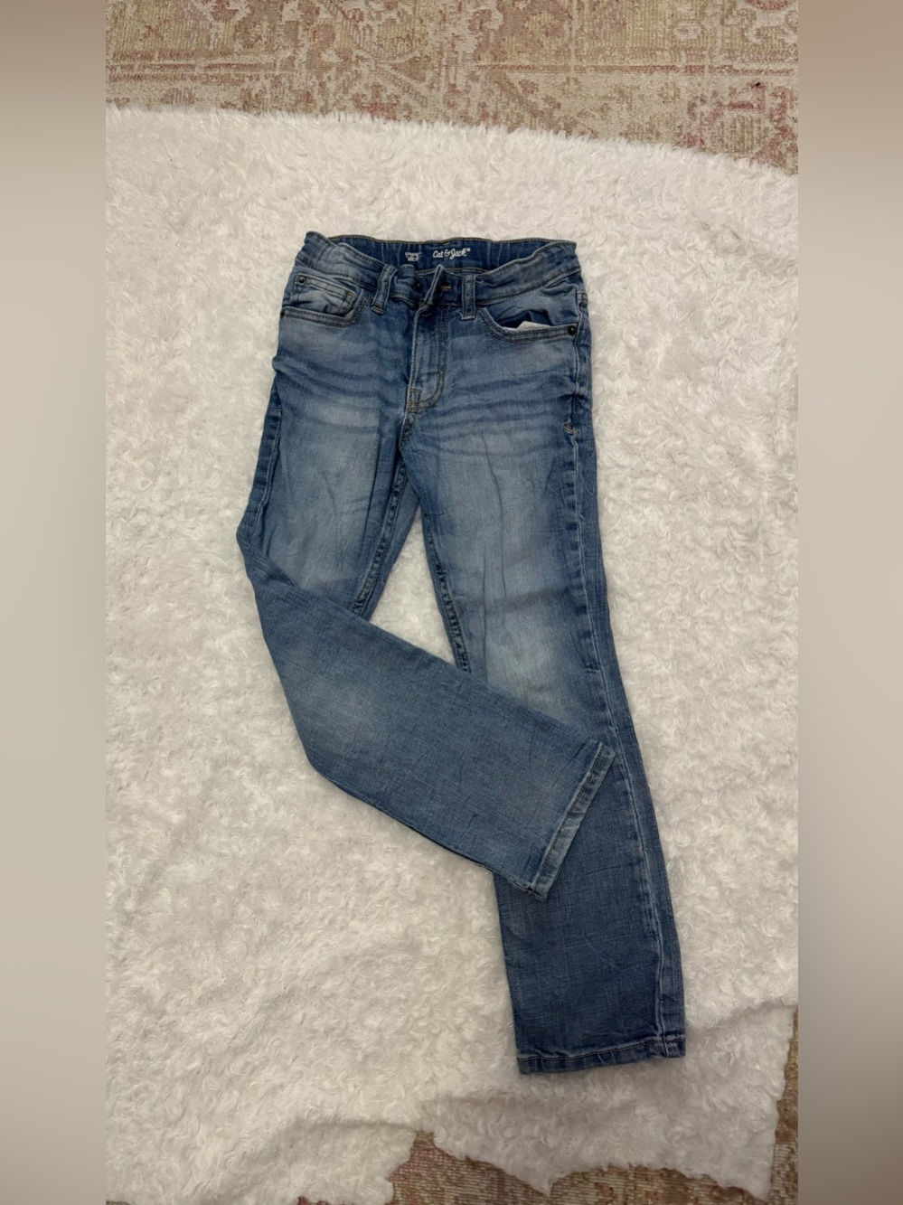 Cat & Jack Men's Light Blue Slim Jeans